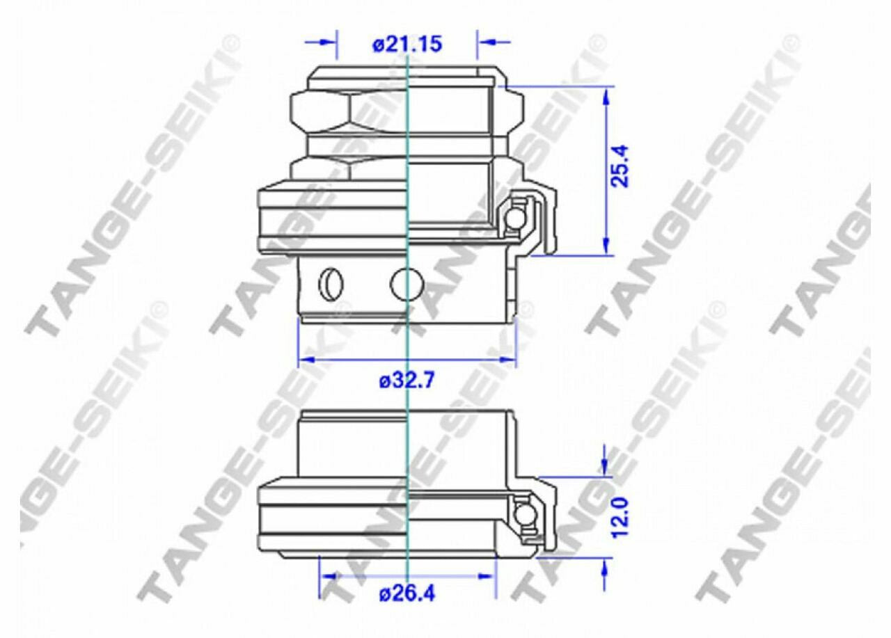 Genuine Tange MX-125 Black Headset