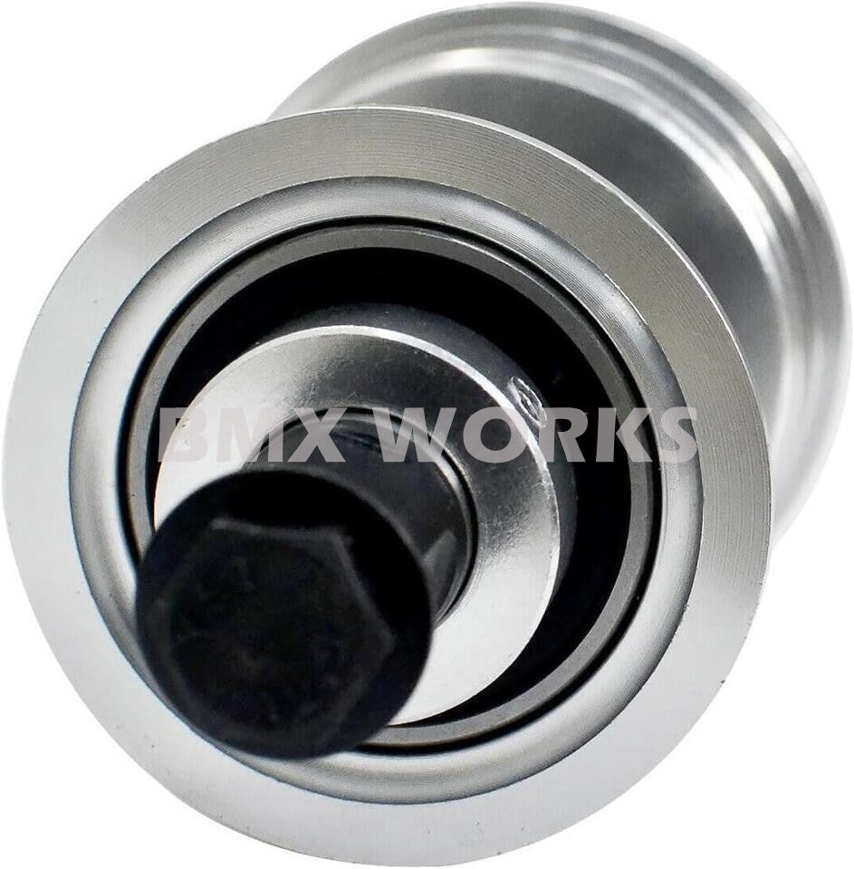 YST American 3 Piece Crank Bottom Bracket Conv Kit Sealed - Silver