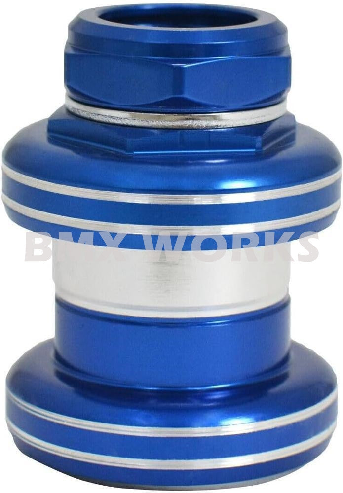 ProBMX MX-5 Alloy BMX Headset 1" Threaded - Dark Blue
