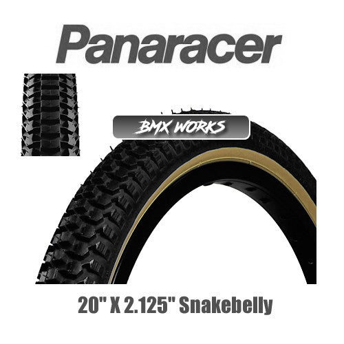 Panaracer NTKK Snakebelly Tyre 20" x 2.125" Kevlar Bead Black