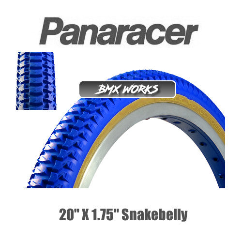 Panaracer NTKK Snakebelly Tyre 20" x 1.75" Kevlar Bead - Blue