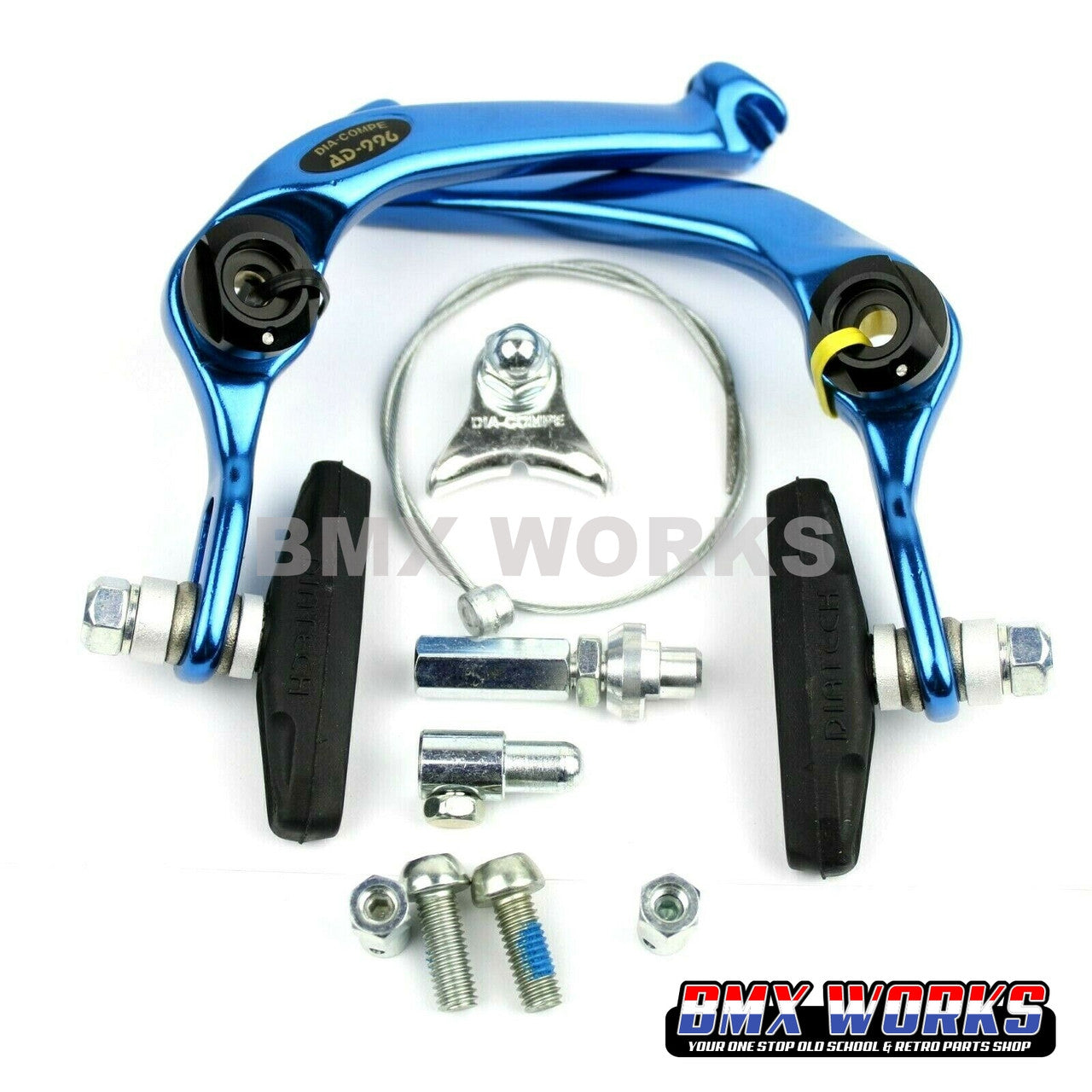 Dia-Compe AD-996 U-Brake Caliper - Dark Blue