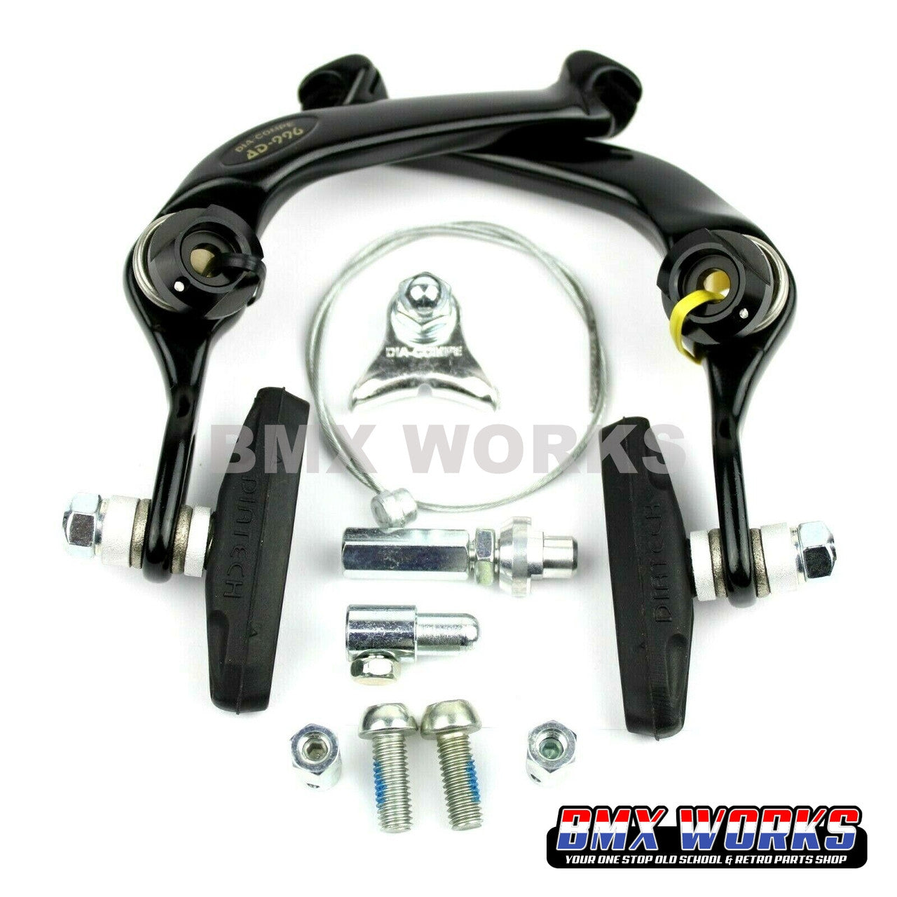 Dia-Compe AD-996 U-Brake Caliper - Black