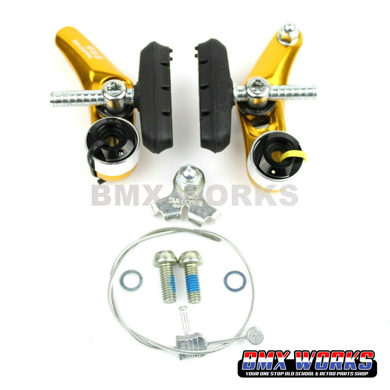 Dia-Compe 988 Cantilever Caliper - DC Gold