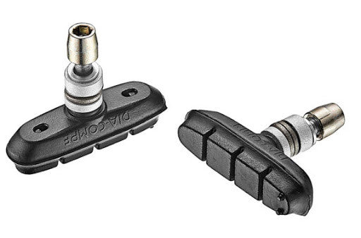 Dia-Compe 980 Threaded Brake Pads Pairs - Black