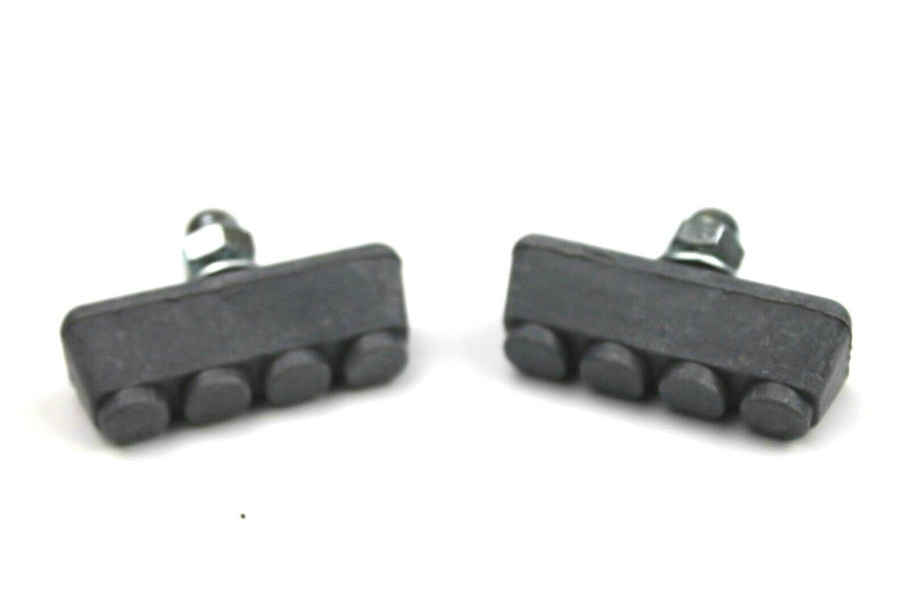 BMX Freestyle or Race Bicycle Brake Pads - Grey Pairs