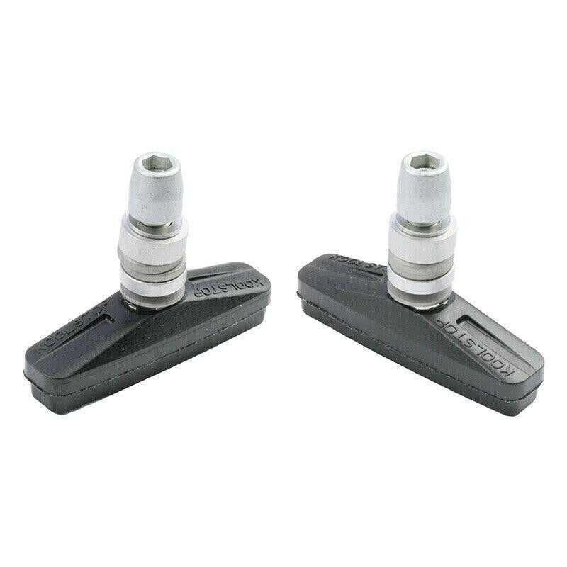 Kool Stop Flatland "City" Threaded Brake Pads Black - Pairs