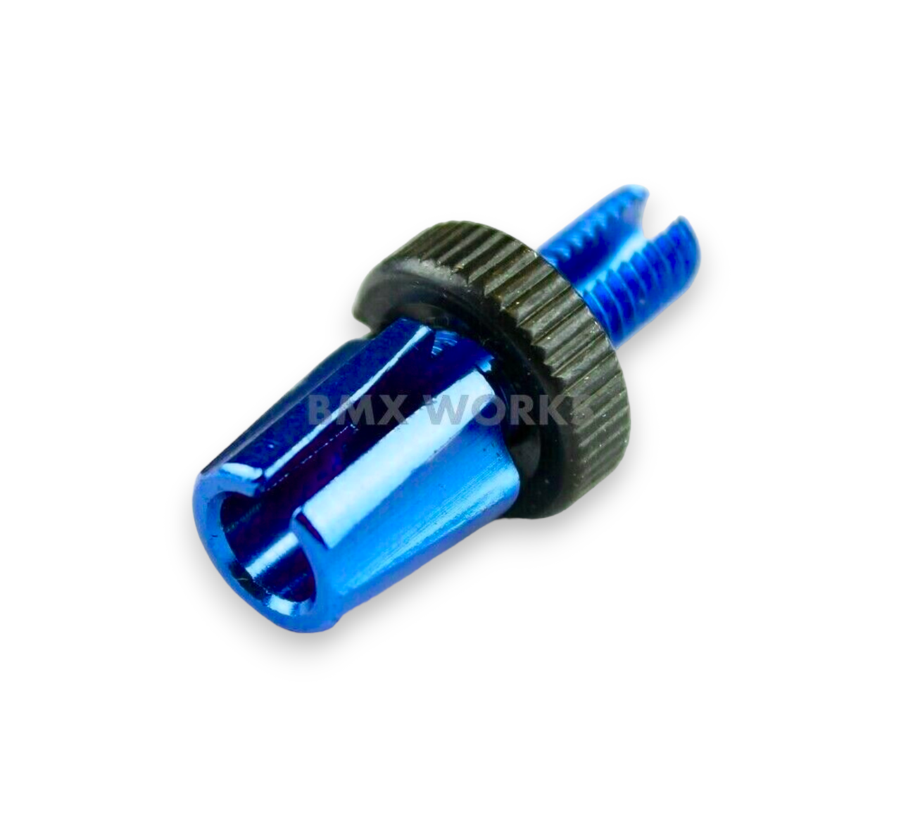 Dia-Compe M7 Brake Lever Threaded Barrel Adjuster -Dark Blue