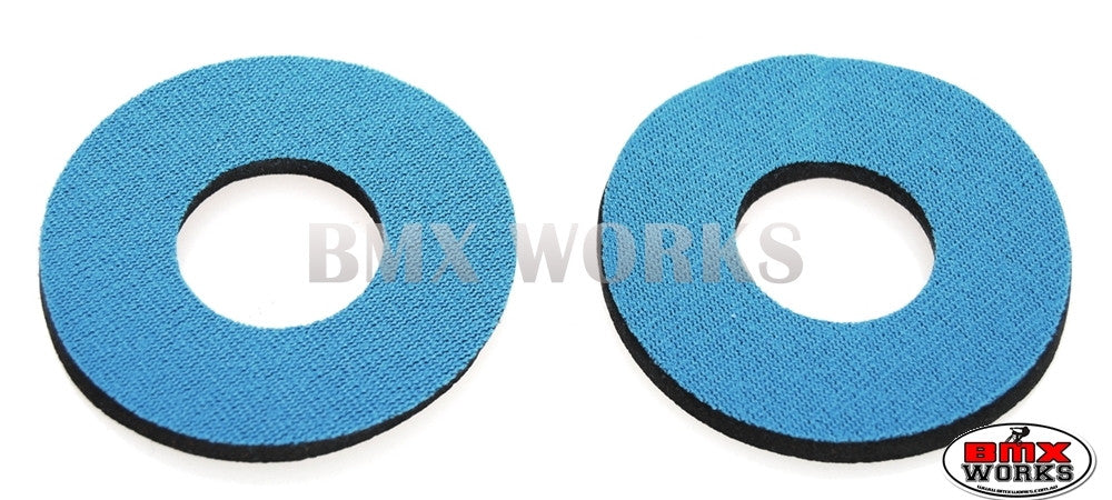 ProBMX Flite Style BMX Bicycle Foam Grip Donuts - Slate Pairs