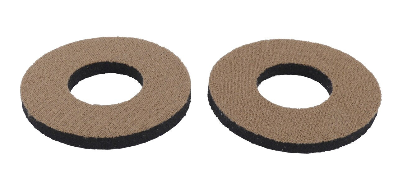 ProBMX Flite Style BMX Bicycle Foam Grip Donuts - Light Brown Pairs