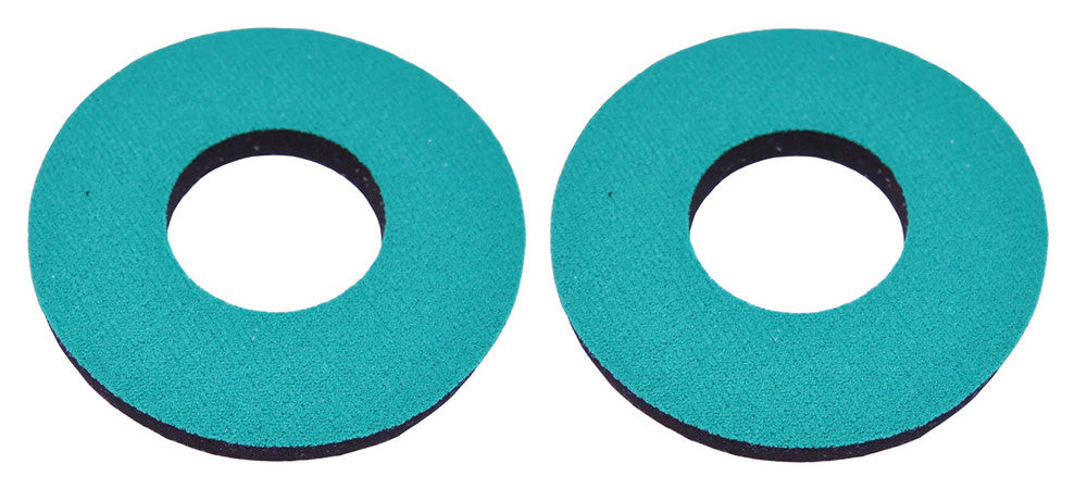 ProBMX Flite Style BMX Bicycle Foam Grip Donuts - Teal Pairs