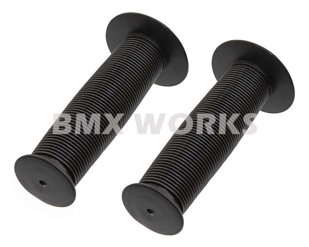 ProBMX Old Style Mushroom Grips Pair - Black