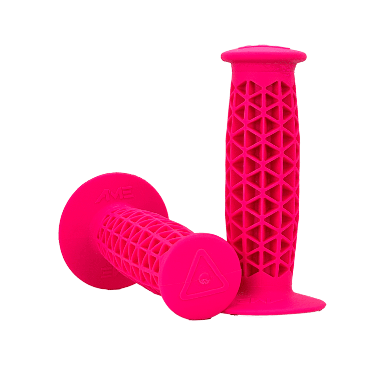 AME Super Soft Grips Fluro Pink Pair