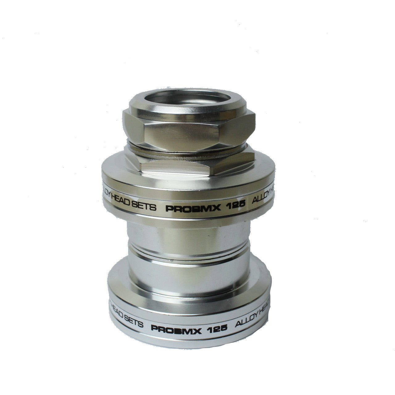 ProBMX MX-125 Alloy BMX Headset 1" Threaded - Silver