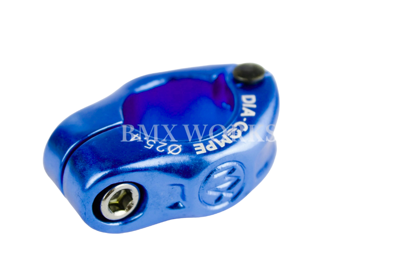 Dia-Compe Seat Clamp MX1500N 25.4mm Dark Blue