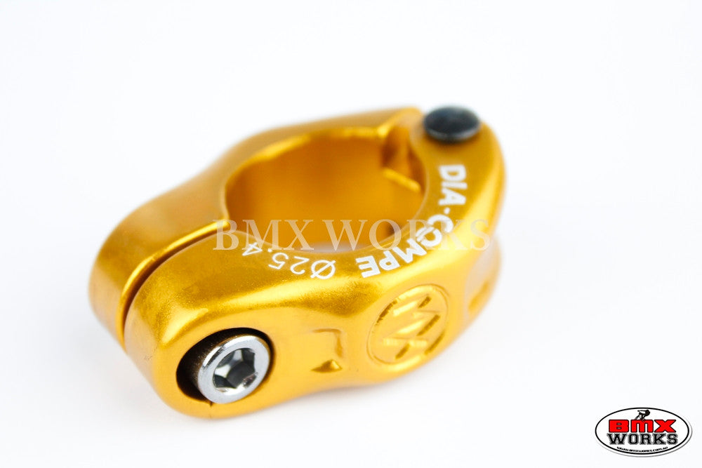 Dia-Compe Seat Clamp MX1500N 25.4mm DC Gold