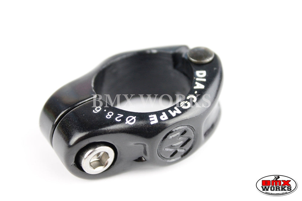 Dia-Compe Seat Clamp MX1500N 28.6mm Black