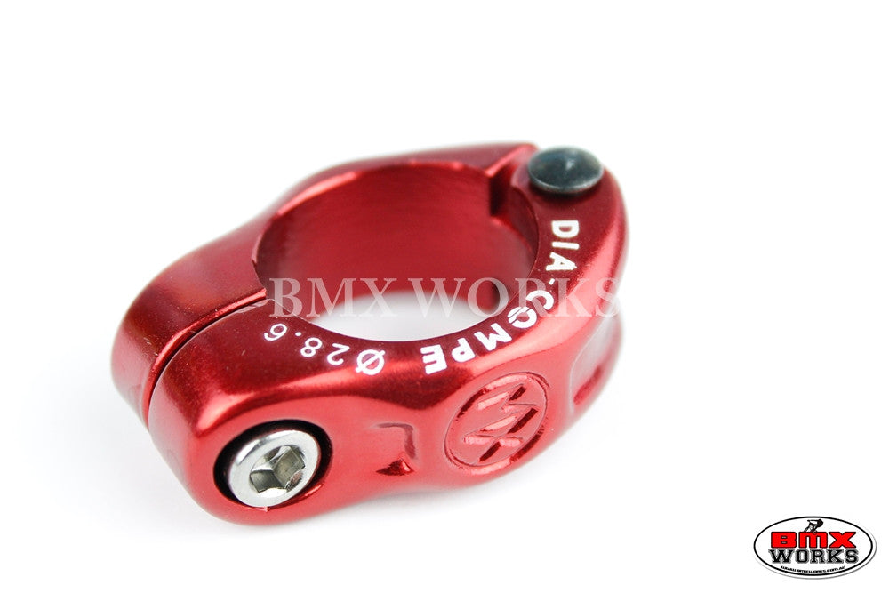 Dia-Compe Seat Clamp MX1500N 28.6mm Red