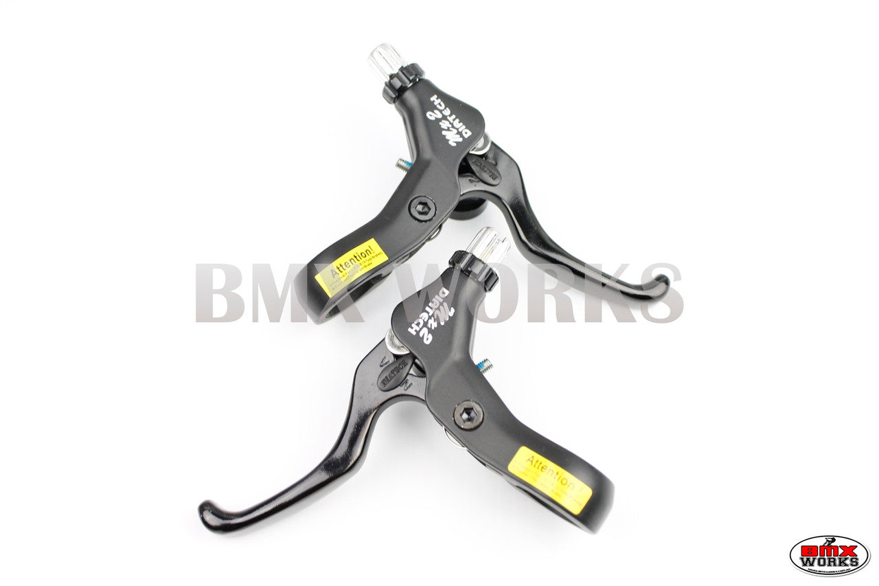 Dia-Compe MX2 Brake Levers - Pairs - Black & Black