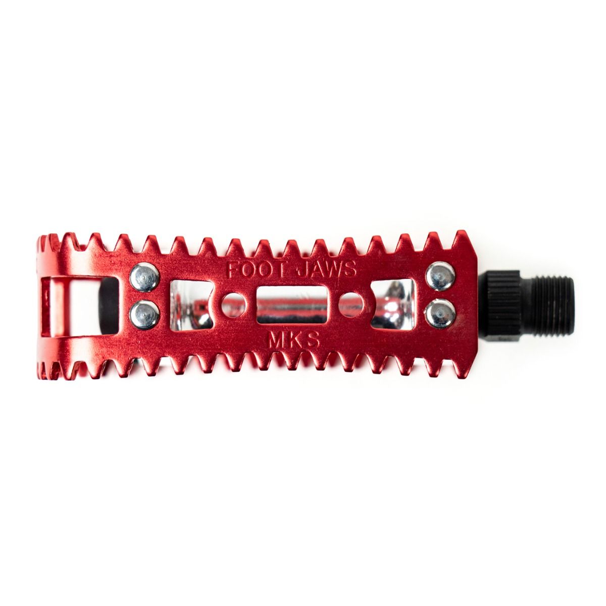 MKS BM-10 Foot Jaws Pedals 1/2" - Red