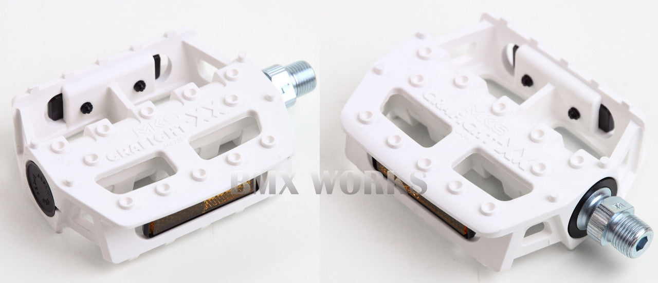 MKS Graphite XX 9/16" Pedals White