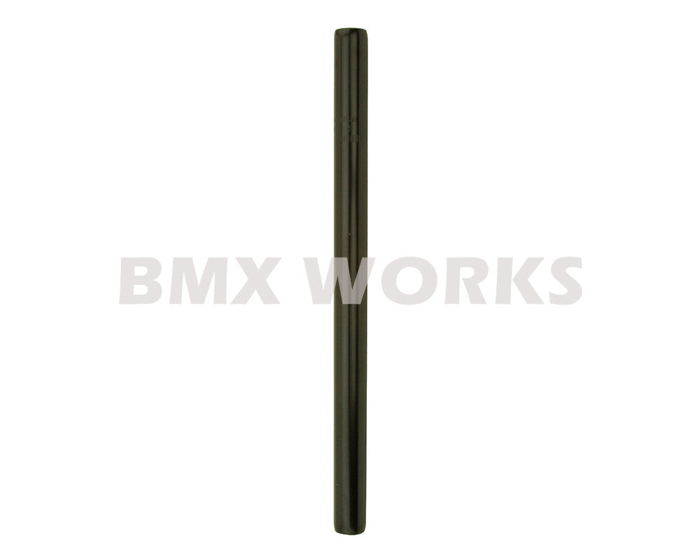 ProBMX Steel Seat Post Straight 25.4mm x 400mm - Black