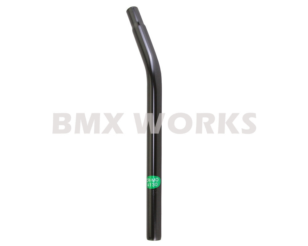 ProBMX Ch-Mo Seat Post Layback 25.4mm x 400mm - Black