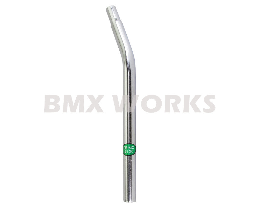 ProBMX Ch-Mo Seat Post Layback 25.4mm x 400mm - Chrome