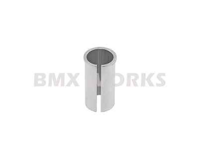 Seat Post Shim 22.2 ID x 25.4mm OD - Silver