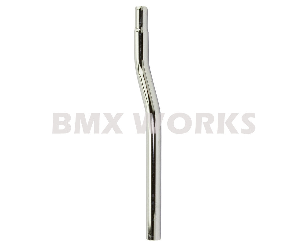 ProBMX Ch-Mo Seat Post Snake 25.4mm x 380mm - Chrome
