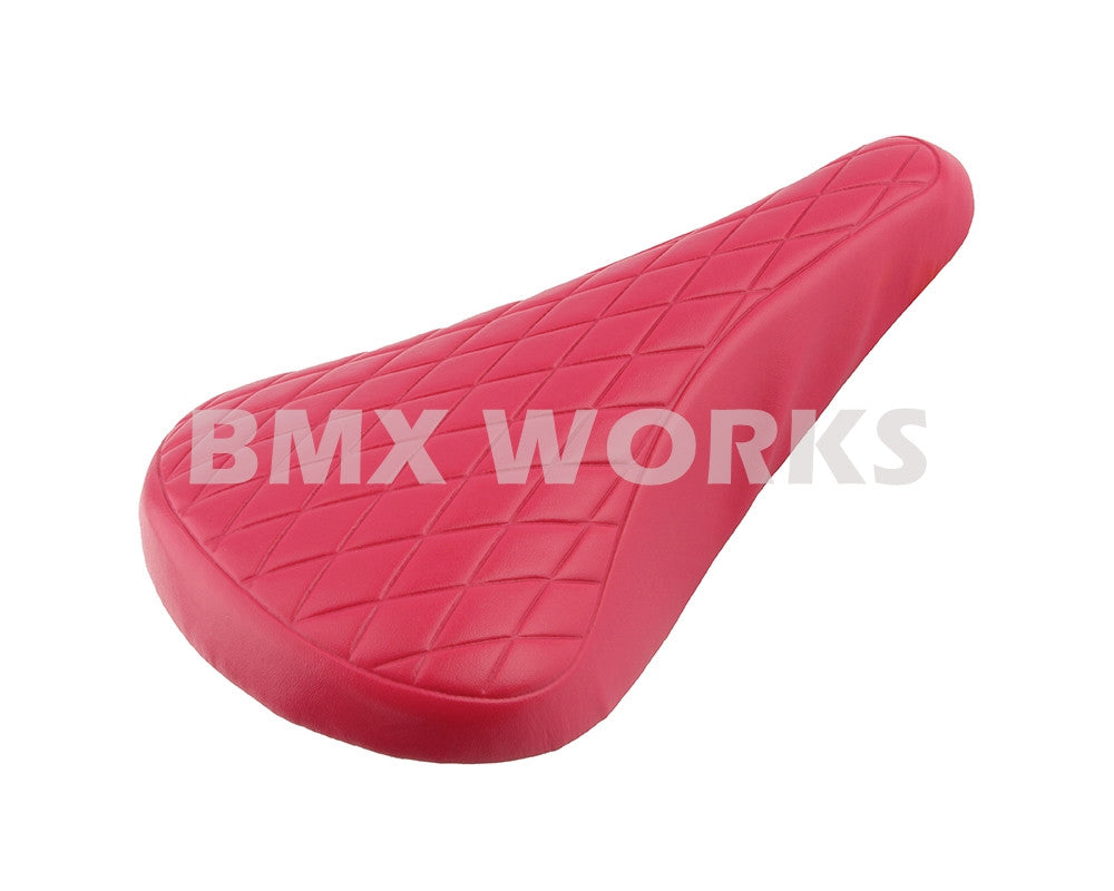 ProBMX Vinyl Diamond Quilted Seat - Pink