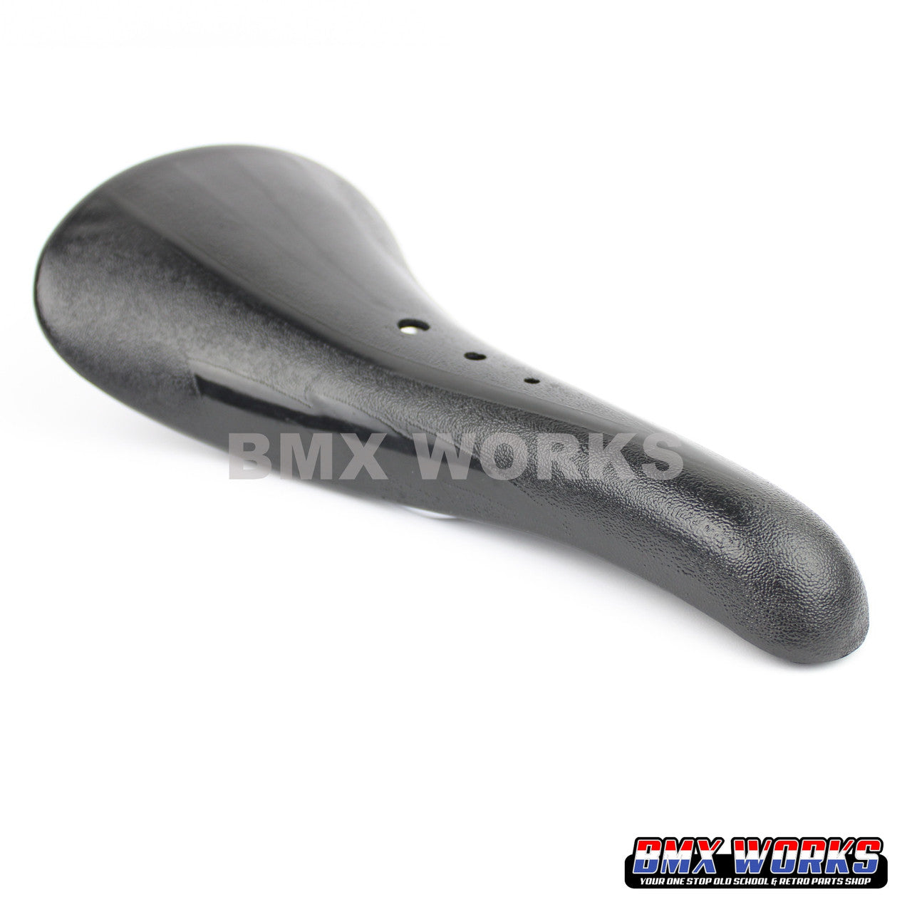 Velo VL-117 BMX Lightning Bolt Aero Style Seat Black