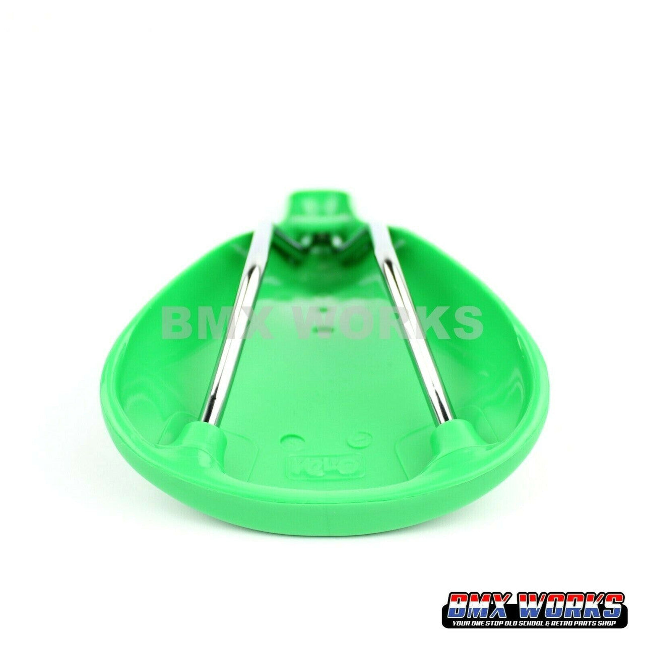 Velo VL-117 BMX Lightning Bolt Aero Style Seat Green