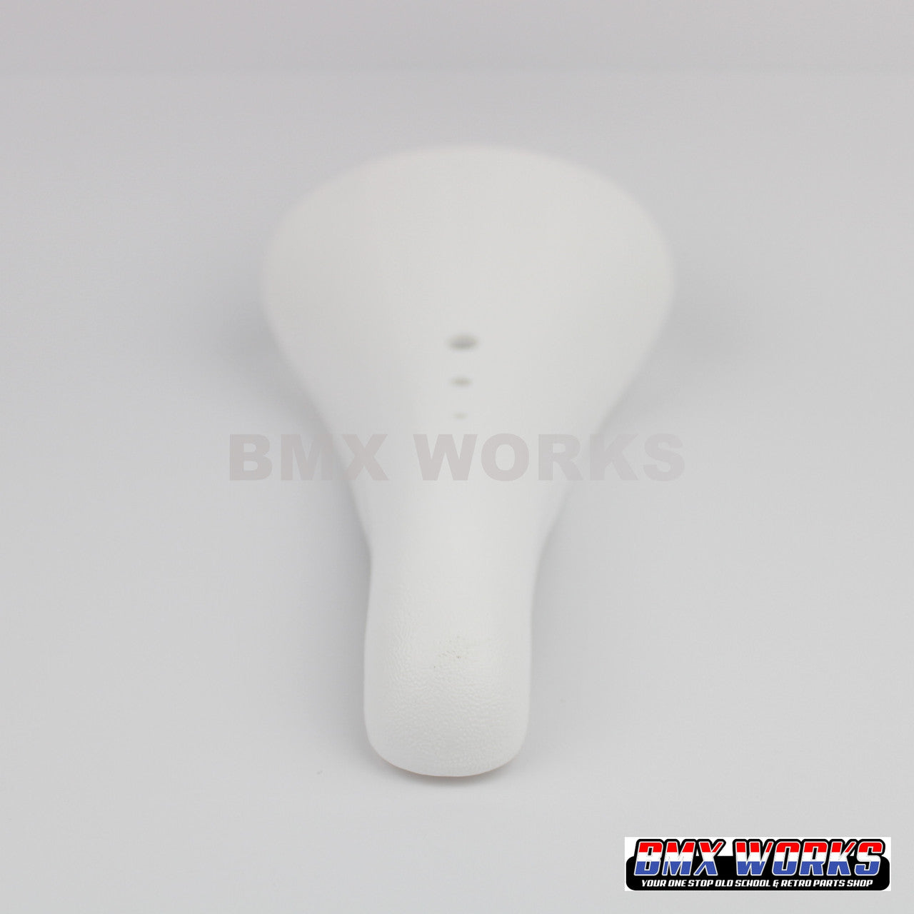Velo VL-117 BMX Lightning Bolt Aero Style Seat White