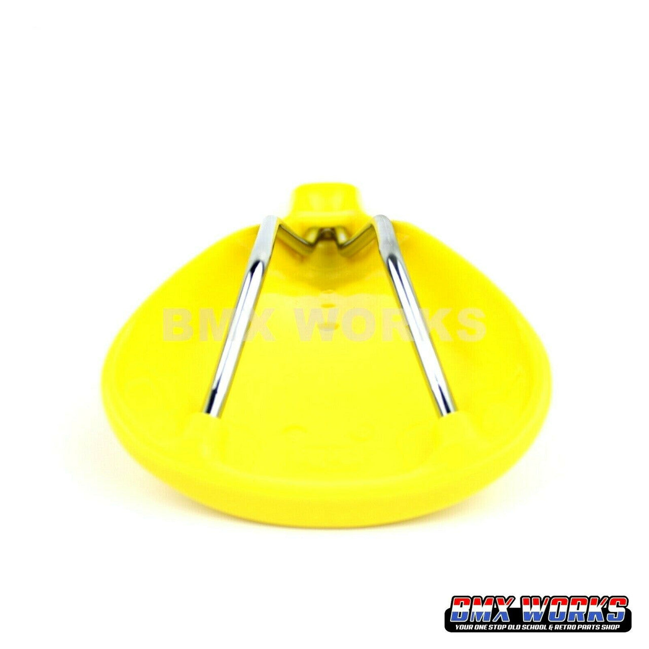 Velo VL-117 BMX Lightning Bolt Aero Style Seat Yellow