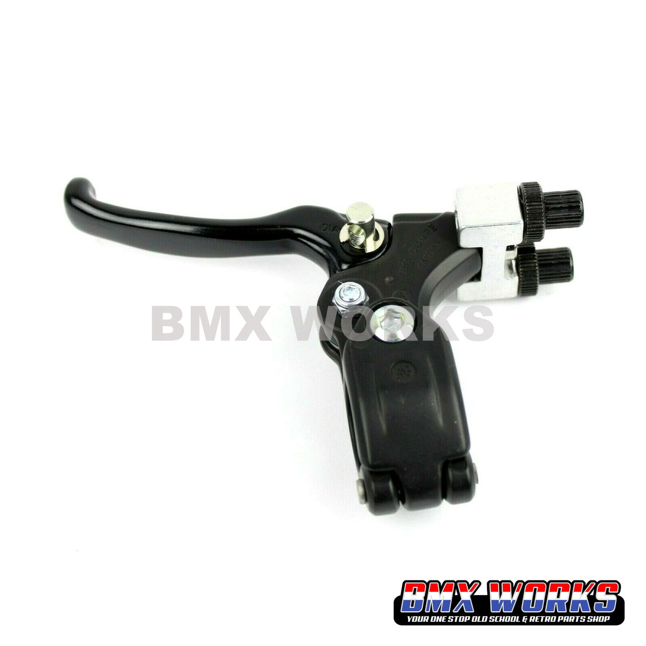 Tech-77 Double Pull Right Hand Lever - Black