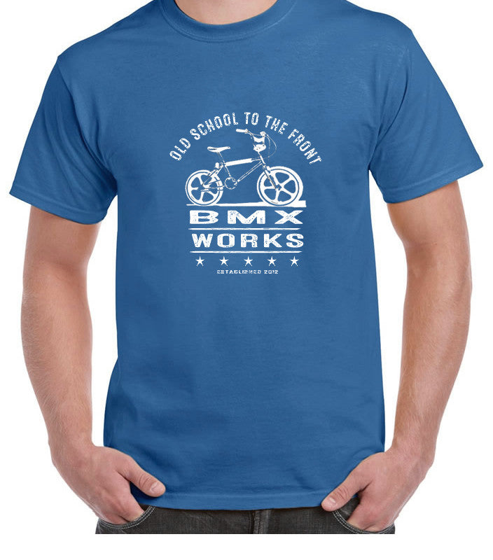 ProBMX Retro Old School T-Shirt - Royal Blue