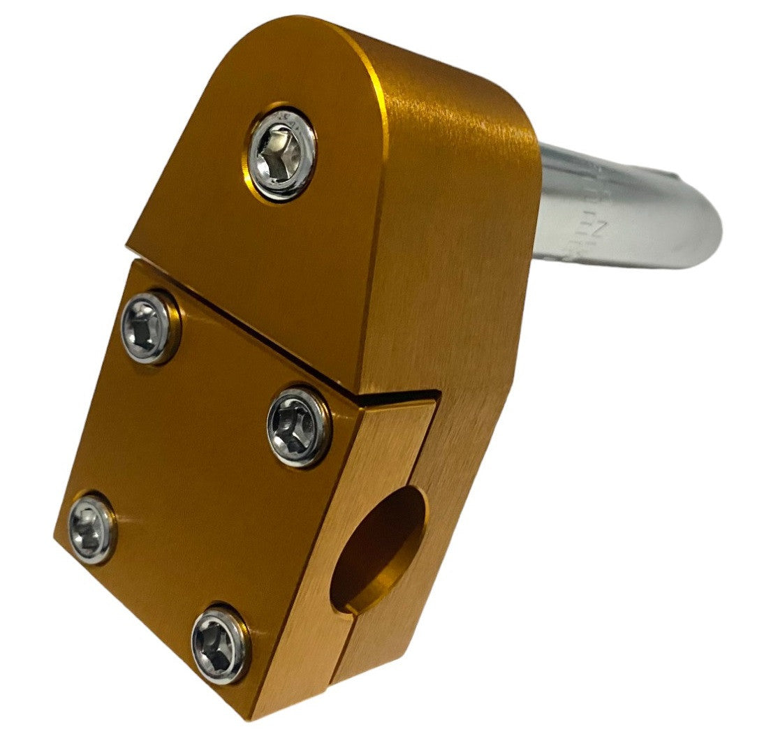 ProBMX - MX2 Stem - DC Gold - Old School BMX Style