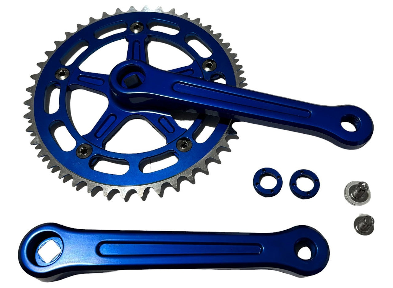 ProBMX Square Taper Crank Set 170mm Dark Blue – BMX Works