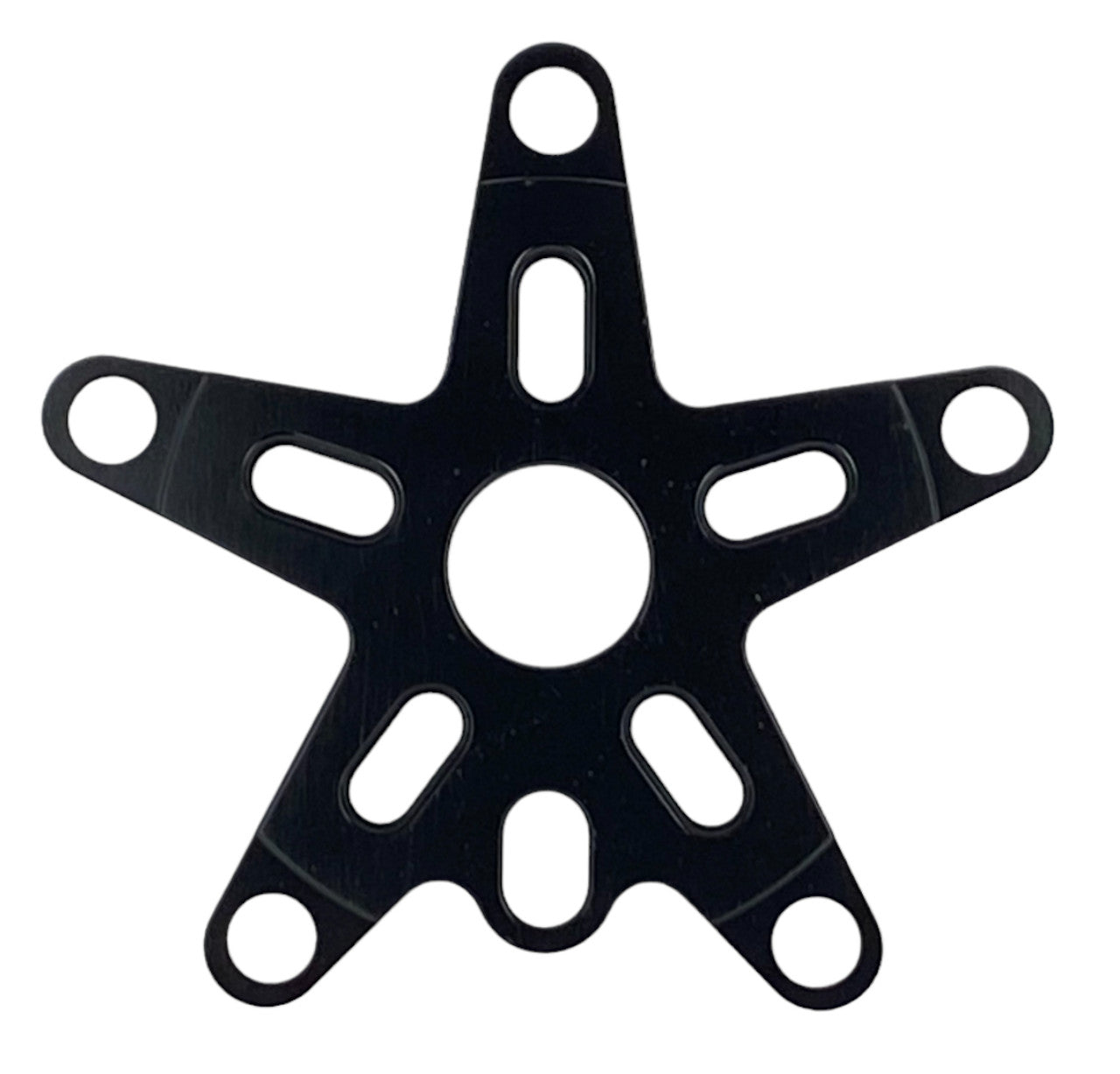 Blemished: ProBMX Retro Alloy Chainring Spider 110 bcd - Black