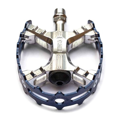 MKS XC-III Bear Trap Pedals 9/16" Pair - Dark Blue