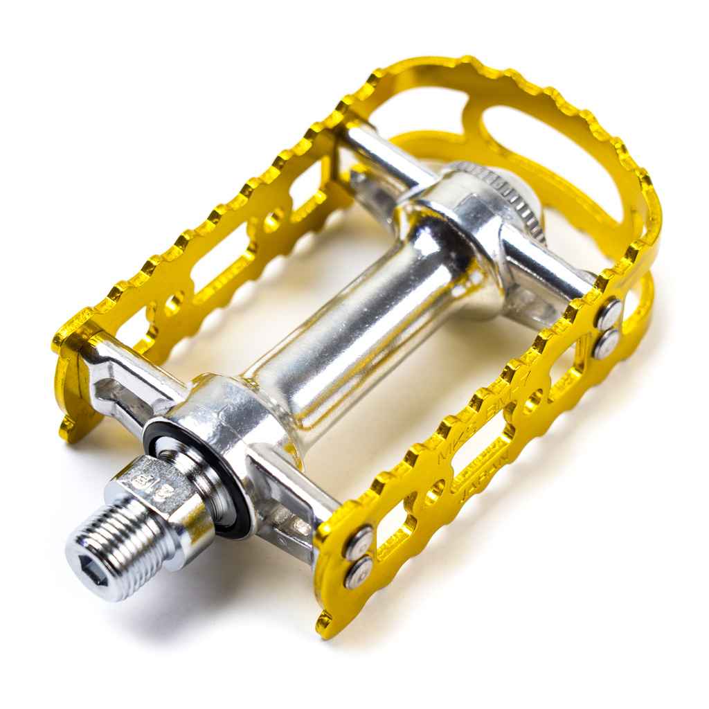 MKS BM-7 Pedals 9/16" - Pair - Gold