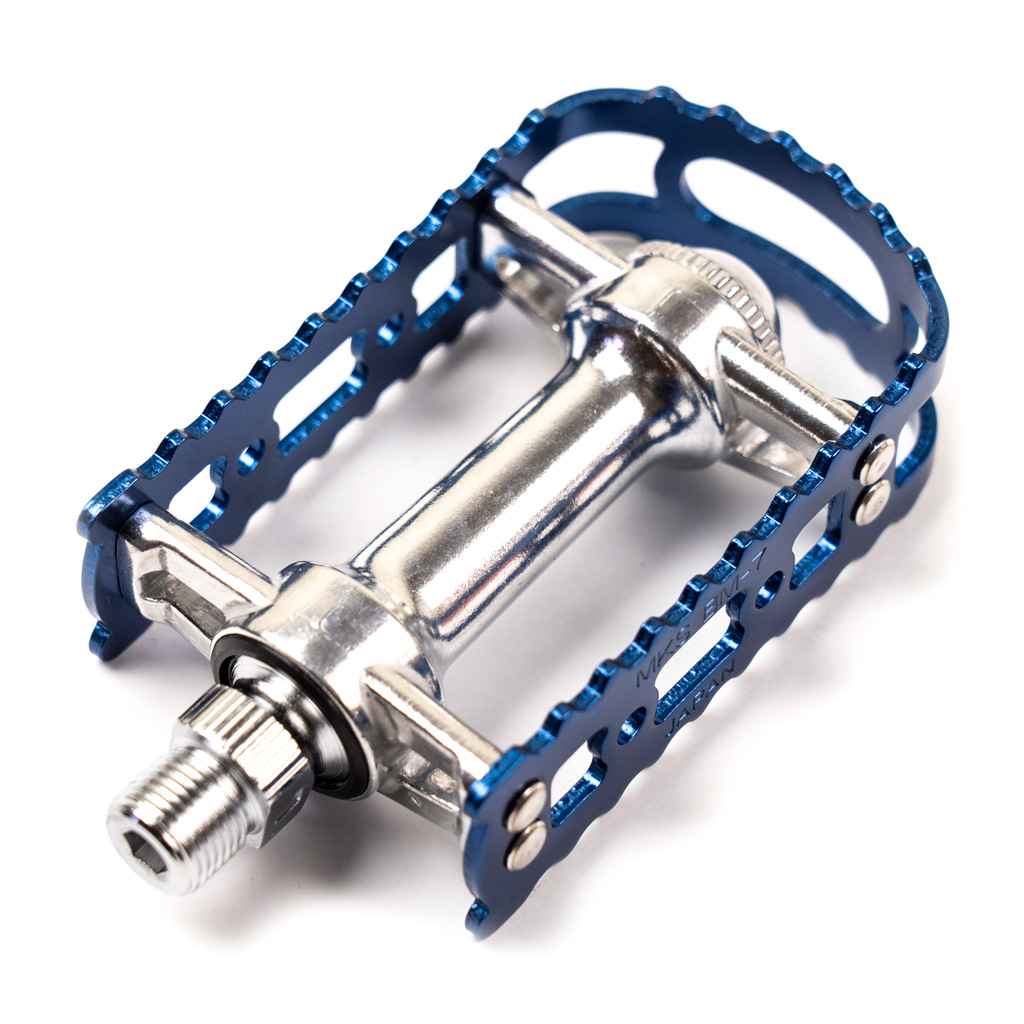 MKS BM-7 Pedals 1/2" - Pair - Dark Blue