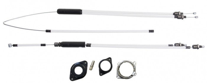 Gyro Rotor Complete Set 28.6mm - 1 1/8" White Cables