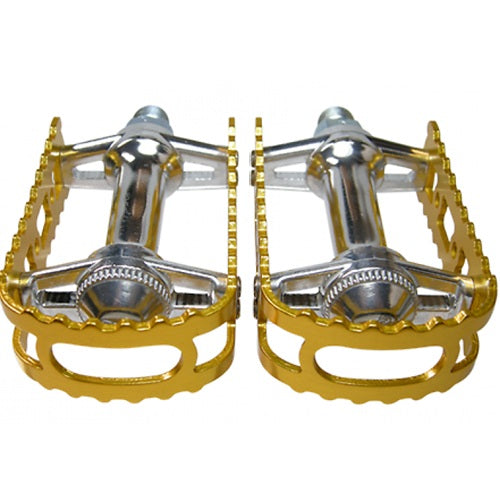 MKS BM-7 Pedals 9/16" - Pair - Gold