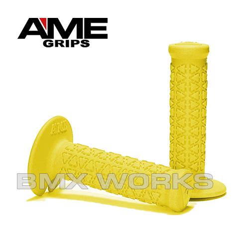 AME Mini Round Grips - Yellow Pair