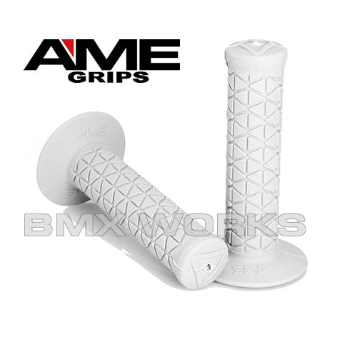 AME Tri Grips White Pair