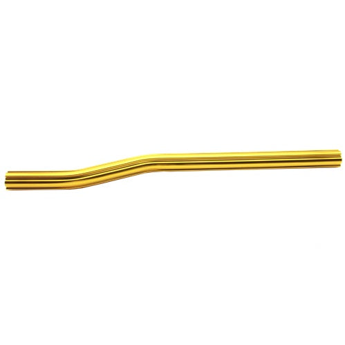 Seat Post Aluminium Fluted Snake 22.2mm x 400mm - Gold