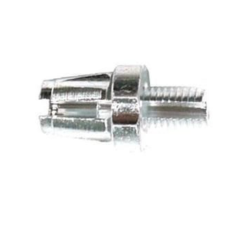 Dia-Compe M7 Brake Lever Threaded Barrel Adjuster Aluminium - Silver