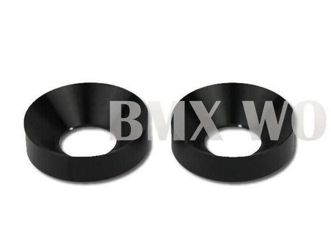 Redline Flight Style Crank Washers Pair Black